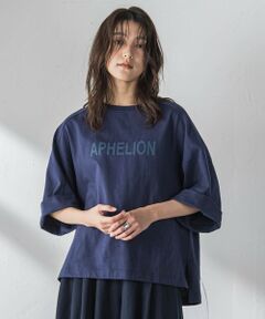 MAYSON GREY / メイソングレイ カットソー | ロゴプリントワイドスリーブプルオーバー