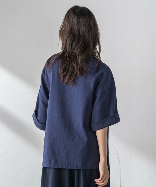 MAYSON GREY / メイソングレイ カットソー | ロゴプリントワイドスリーブプルオーバー | 詳細10