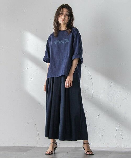 MAYSON GREY / メイソングレイ カットソー | ロゴプリントワイドスリーブプルオーバー | 詳細12