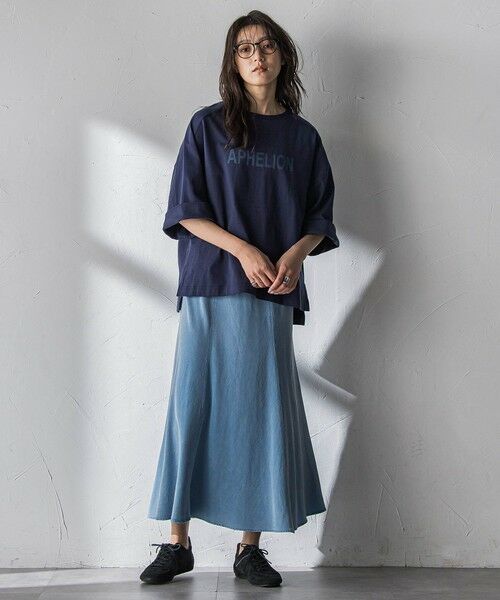 MAYSON GREY / メイソングレイ カットソー | ロゴプリントワイドスリーブプルオーバー | 詳細15