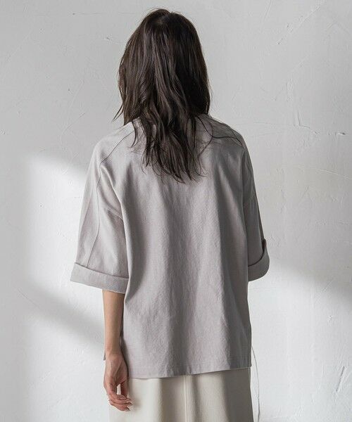 MAYSON GREY / メイソングレイ カットソー | ロゴプリントワイドスリーブプルオーバー | 詳細20