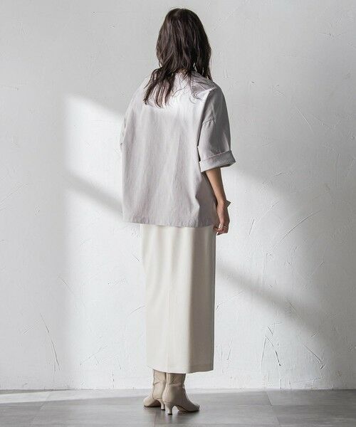 MAYSON GREY / メイソングレイ カットソー | ロゴプリントワイドスリーブプルオーバー | 詳細23