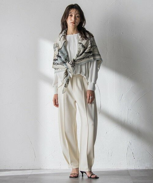 MAYSON GREY / メイソングレイ カットソー | “ 叶える ” タックヘムドルマンショートプルオーバー | 詳細7