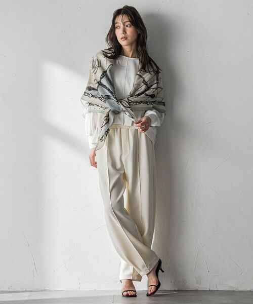 MAYSON GREY / メイソングレイ カットソー | “ 叶える ” タックヘムドルマンショートプルオーバー | 詳細8