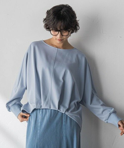 MAYSON GREY / メイソングレイ カットソー | “ 叶える ” タックヘムドルマンショートプルオーバー | 詳細15