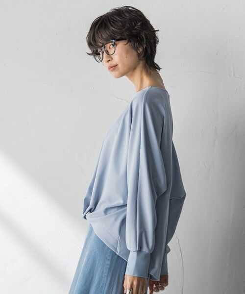 MAYSON GREY / メイソングレイ カットソー | “ 叶える ” タックヘムドルマンショートプルオーバー | 詳細16