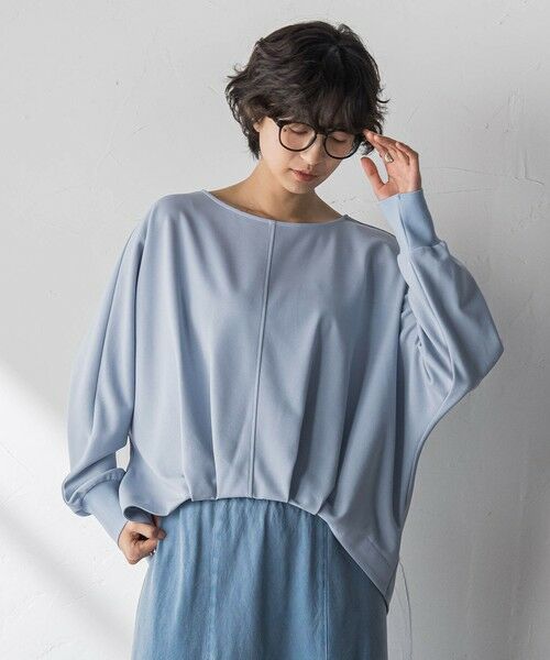 MAYSON GREY / メイソングレイ カットソー | “ 叶える ” タックヘムドルマンショートプルオーバー | 詳細17