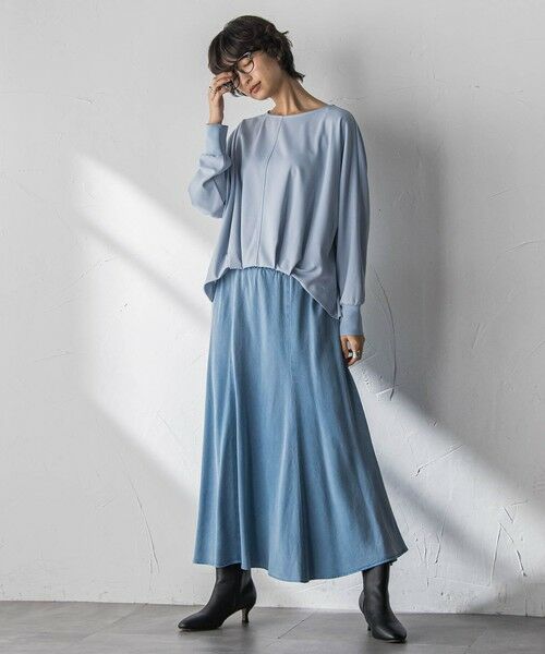 MAYSON GREY / メイソングレイ カットソー | “ 叶える ” タックヘムドルマンショートプルオーバー | 詳細20