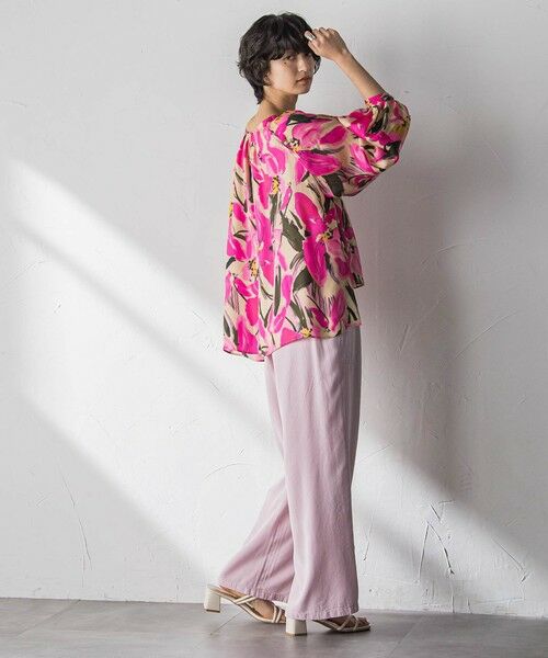 MAYSON GREY / メイソングレイ その他パンツ | 【40周年限定】カラーデニムイージーワイドパンツ | 詳細5