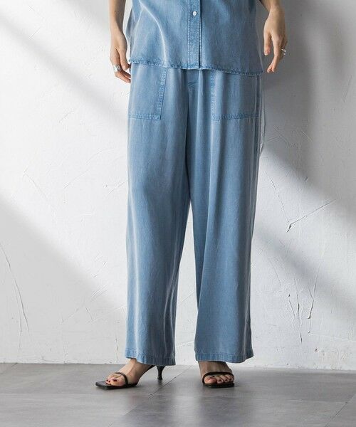 MAYSON GREY / メイソングレイ その他パンツ | 【40周年限定】カラーデニムイージーワイドパンツ | 詳細7