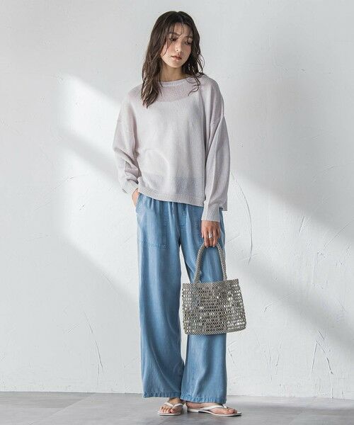 MAYSON GREY / メイソングレイ その他パンツ | 【40周年限定】カラーデニムイージーワイドパンツ | 詳細13