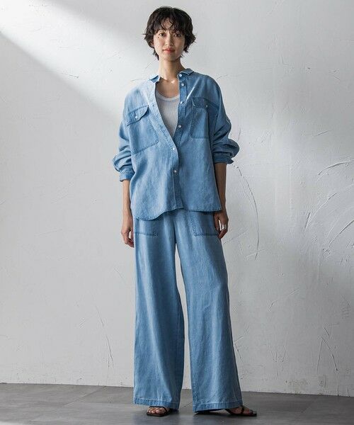 MAYSON GREY / メイソングレイ その他パンツ | 【40周年限定】カラーデニムイージーワイドパンツ | 詳細14