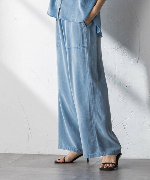 MAYSON GREY / メイソングレイ その他パンツ | 【40周年限定】カラーデニムイージーワイドパンツ | 詳細8