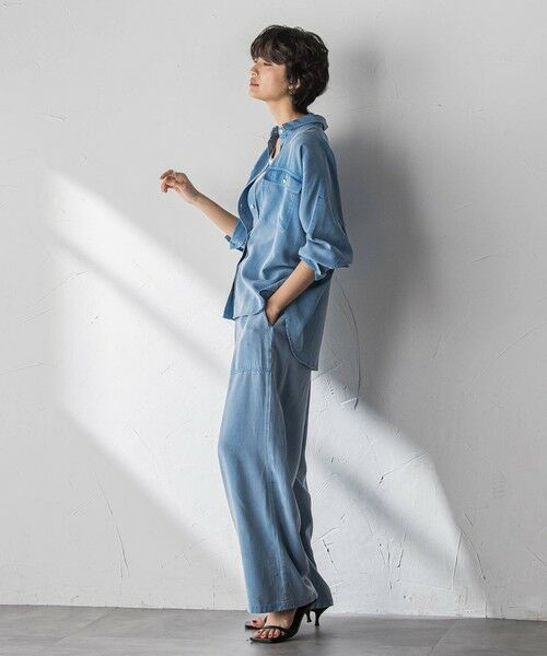 MAYSON GREY / メイソングレイ その他パンツ | 【40周年限定】カラーデニムイージーワイドパンツ | 詳細11