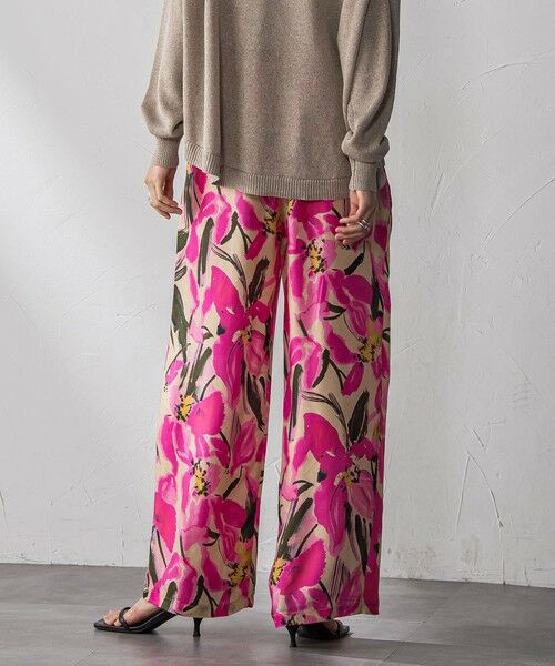MAYSON GREY / メイソングレイ その他パンツ | IPEKERフラワープリントイージーワイドパンツ | 詳細3