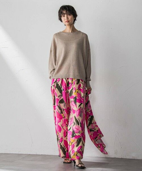 MAYSON GREY / メイソングレイ その他パンツ | IPEKERフラワープリントイージーワイドパンツ | 詳細6