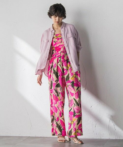 MAYSON GREY / メイソングレイ その他パンツ | IPEKERフラワープリントイージーワイドパンツ | 詳細9