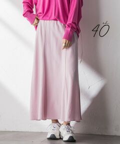 MAYSON GREY / メイソングレイ ミニ・ひざ丈スカート | 【40周年限定】カラーデニムセミフレアスカート