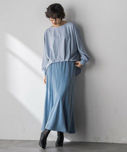 MAYSON GREY / メイソングレイ ミニ・ひざ丈スカート | 【40周年限定】カラーデニムセミフレアスカート | 詳細13