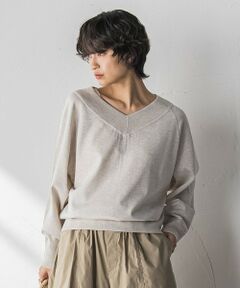 MAYSON GREY / メイソングレイ ニット・セーター | LEVITA Vネックドルマンニットプルオーバー
