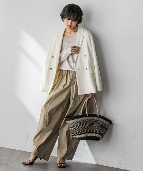 MAYSON GREY / メイソングレイ ニット・セーター | LEVITA Vネックドルマンニットプルオーバー | 詳細7