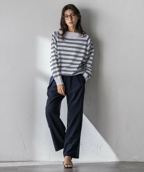 MAYSON GREY / メイソングレイ ニット・セーター | LEVITA Vネックドルマンニットプルオーバー | 詳細18