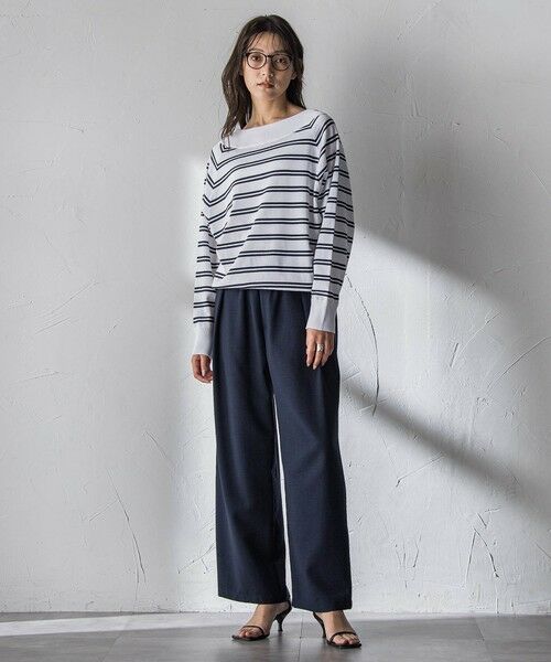 MAYSON GREY / メイソングレイ ニット・セーター | LEVITA Vネックドルマンニットプルオーバー | 詳細19