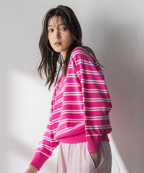 MAYSON GREY / メイソングレイ ニット・セーター | LEVITA Vネックドルマンニットプルオーバー | 詳細30