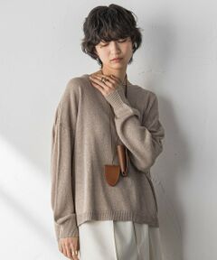 MAYSON GREY / メイソングレイ ニット・セーター | ペーパーブレンドルーズニットプルオーバー