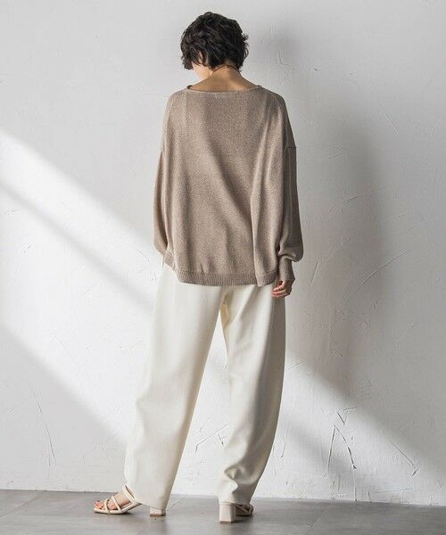 MAYSON GREY / メイソングレイ ニット・セーター | ペーパーブレンドルーズニットプルオーバー | 詳細6