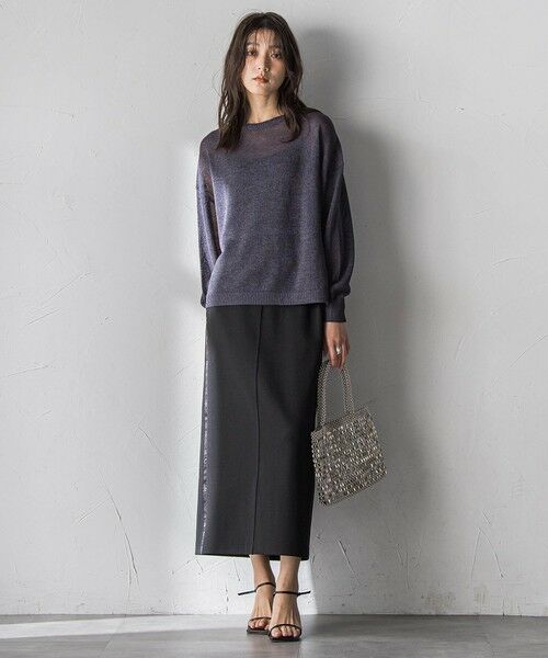 MAYSON GREY / メイソングレイ ニット・セーター | ペーパーブレンドルーズニットプルオーバー | 詳細20