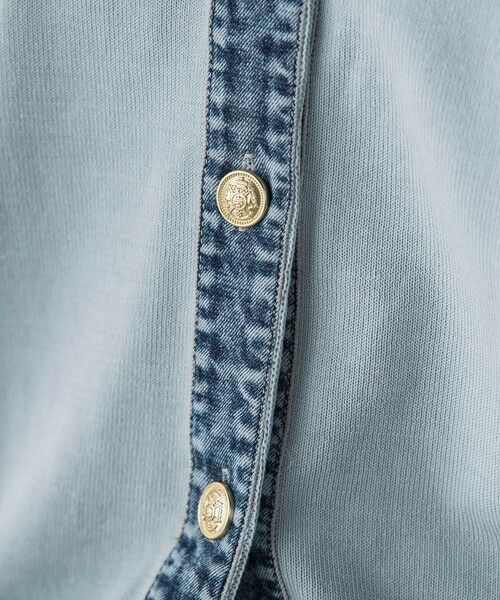 MAYSON GREY / メイソングレイ カーディガン・ボレロ | デニムレイヤード風ニットカーディガン | 詳細13