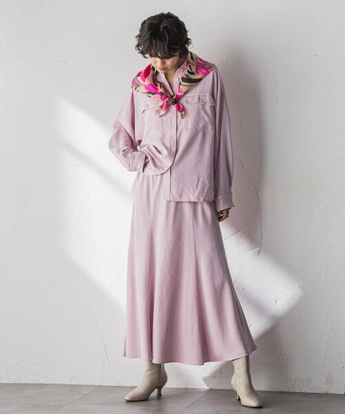 MAYSON GREY / メイソングレイ シャツ・ブラウス | 【40周年限定】カラーデニムドルマンシャツ | 詳細6