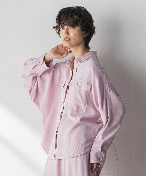 MAYSON GREY / メイソングレイ シャツ・ブラウス | 【40周年限定】カラーデニムドルマンシャツ | 詳細1