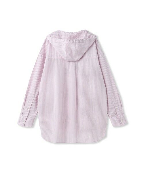 MAYSON GREY / メイソングレイ シャツ・ブラウス | ストライプフーディオーバーシャツ≪手洗い可能≫ | 詳細20