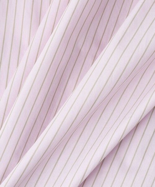 MAYSON GREY / メイソングレイ シャツ・ブラウス | ストライプフーディオーバーシャツ≪手洗い可能≫ | 詳細24