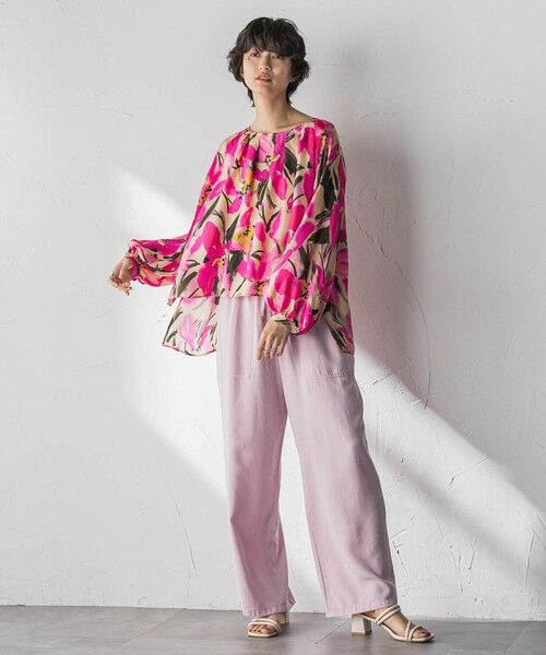 MAYSON GREY / メイソングレイ シャツ・ブラウス | IPEKERフラワープリントフレアブラウス | 詳細11