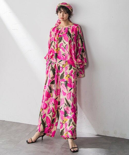 MAYSON GREY / メイソングレイ シャツ・ブラウス | IPEKERフラワープリントフレアブラウス | 詳細8