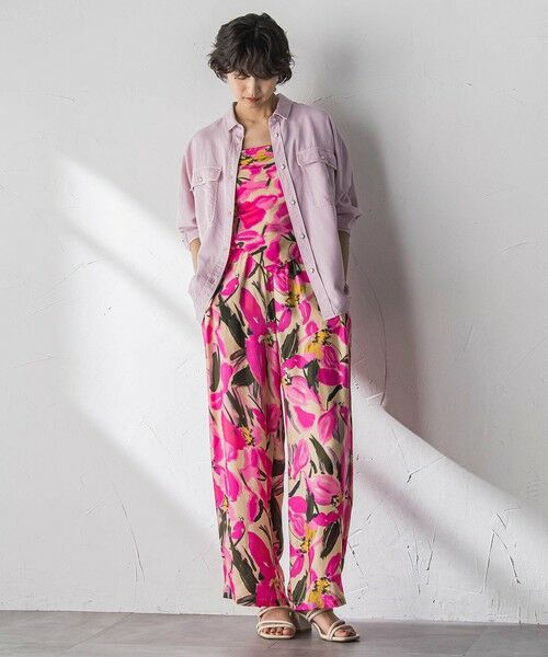 MAYSON GREY / メイソングレイ マフラー・ショール・スヌード・ストール | IPEKERフラワープリントスカーフ | 詳細3