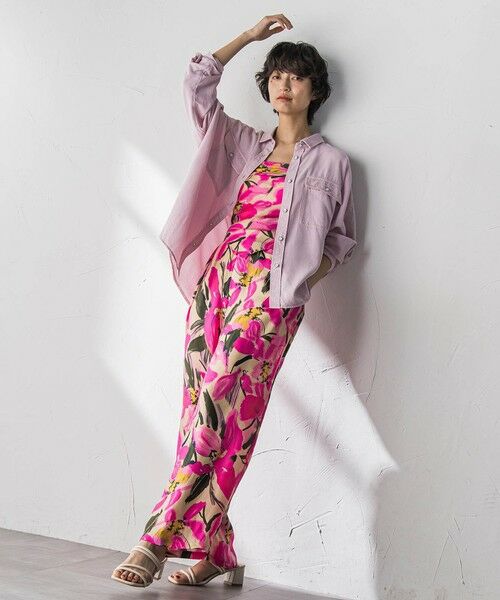 MAYSON GREY / メイソングレイ マフラー・ショール・スヌード・ストール | IPEKERフラワープリントスカーフ | 詳細5