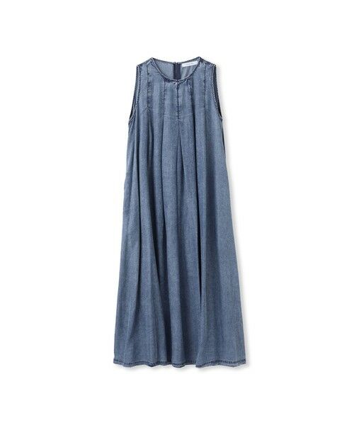 MAYSON GREY / メイソングレイ ロング・マキシ丈ワンピース | ゆれるデニムノースリーブワンピース | 詳細10