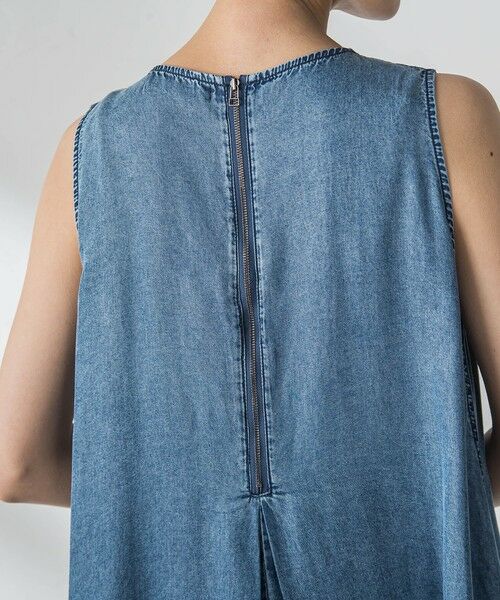 MAYSON GREY / メイソングレイ ロング・マキシ丈ワンピース | ゆれるデニムノースリーブワンピース | 詳細8