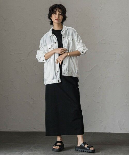 MAYSON GREY / メイソングレイ ロング・マキシ丈ワンピース | カーブヘムプルオーバースカートセットアップ | 詳細11