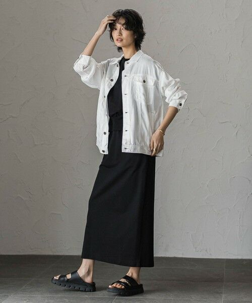 MAYSON GREY / メイソングレイ ロング・マキシ丈ワンピース | カーブヘムプルオーバースカートセットアップ | 詳細12