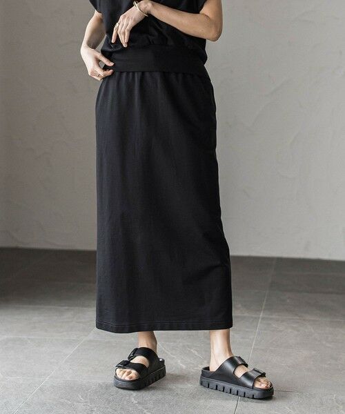 MAYSON GREY / メイソングレイ ロング・マキシ丈ワンピース | カーブヘムプルオーバースカートセットアップ | 詳細8