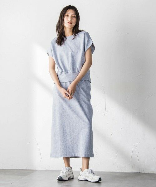 MAYSON GREY / メイソングレイ ロング・マキシ丈ワンピース | カーブヘムプルオーバースカートセットアップ | 詳細23