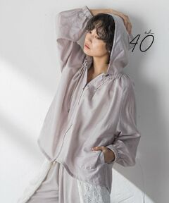 MAYSON GREY / メイソングレイ テーラードジャケット | 【40周年限定】シアースラブドロストフーディブルゾン