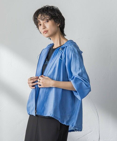 MAYSON GREY / メイソングレイ テーラードジャケット | 【40周年限定】シアースラブドロストフーディブルゾン | 詳細7