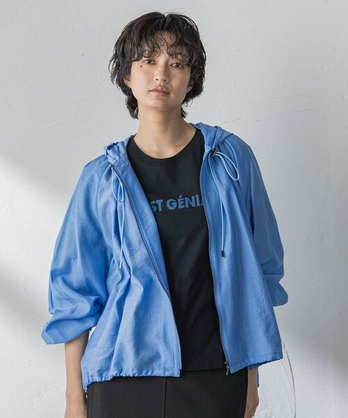 MAYSON GREY / メイソングレイ テーラードジャケット | 【40周年限定】シアースラブドロストフーディブルゾン | 詳細9