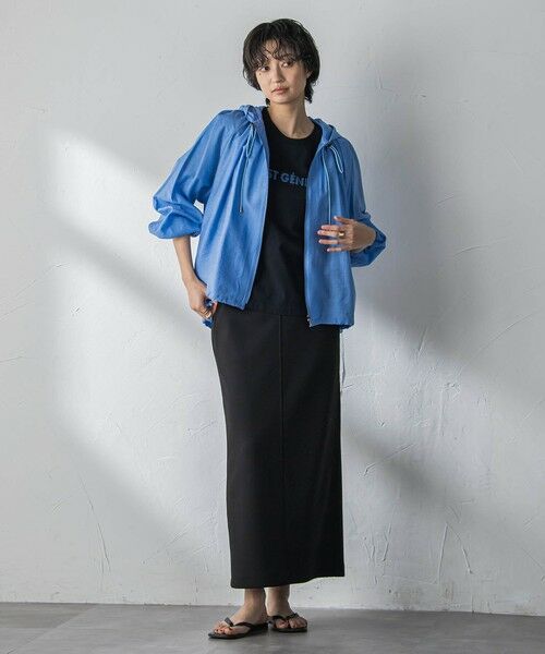 MAYSON GREY / メイソングレイ テーラードジャケット | 【40周年限定】シアースラブドロストフーディブルゾン | 詳細11